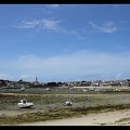 Marée basse sur l'ile