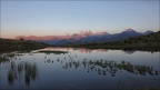 Lac Guichard coucher sol